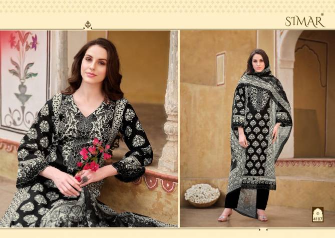 Melody By Glossy Lawn Cotton Embroidery Dress Material Wholesale Price In Surat